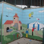 Fiveways Subway Tiling Detail Church and Tent