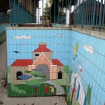 Fiveways Subway Tiling Detail Railings and Church
