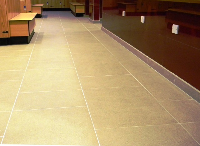 One Leisure, St. Neots - Female Changing Room Floor Pattern