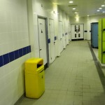 Garons Pool - Changing Village Corridor