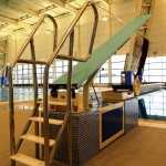 Garons Pool - Dive Board Plinth Detail