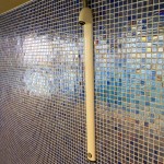 Garons Pool - Dive Tower Shower Detail