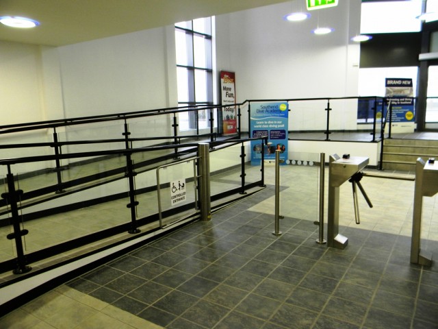 Garons Pool - Main Entrance Turnstiles