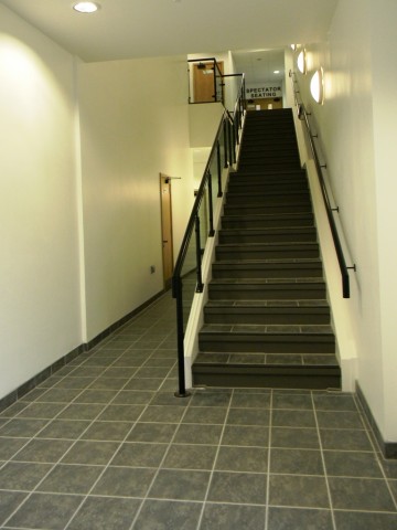 Garons Pool - Staircase to 1st Floor
