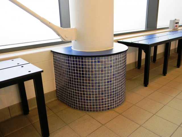 Garons Pool - Surround Column Base