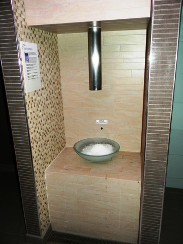 Wellness Area Ice Fountain